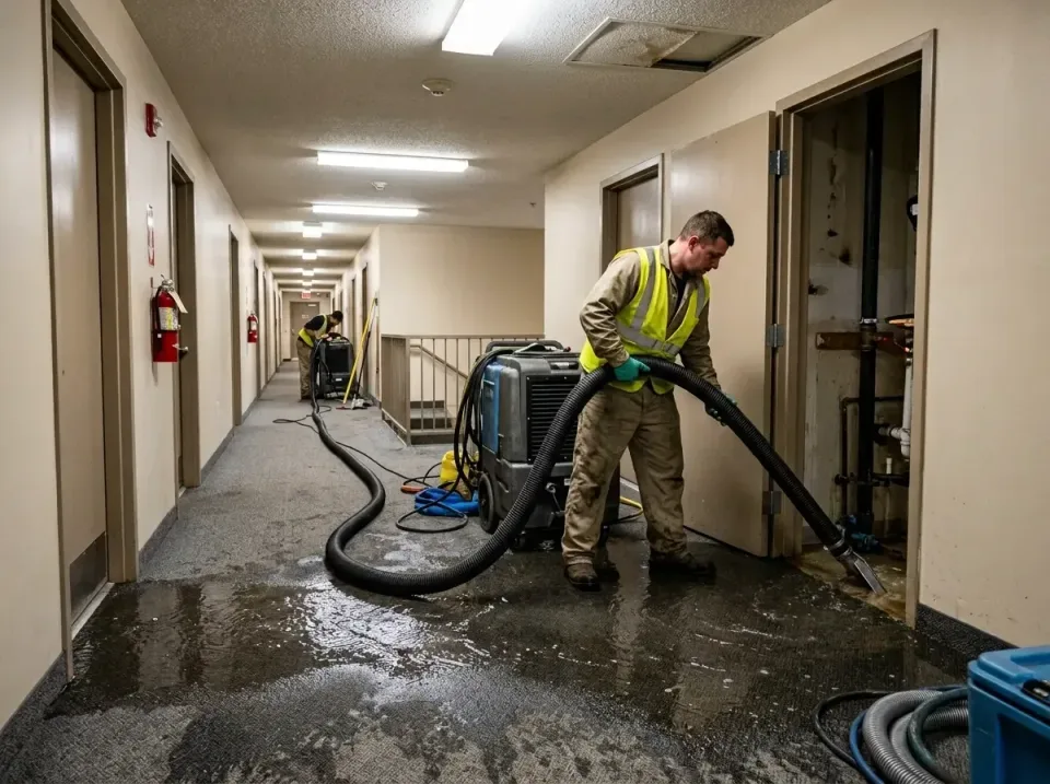 multi-unit-apartment-hallway-f-005 — frequently asked questions, Emergency Burst Pipe Water Extraction & Removal in Victor,…
